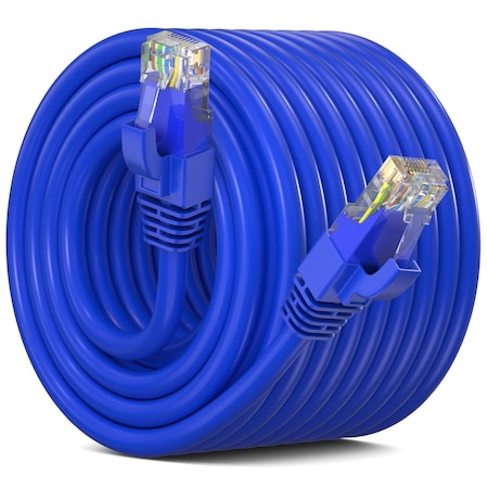 Maximm Cat6 Ethernet Cable 10Gbps 550MHz UTP, Blue ICT04BL