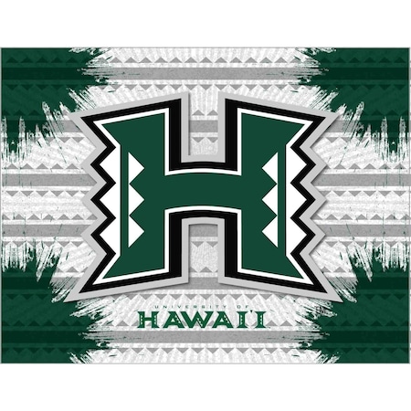 Holland Bar Stool Co University of Hawaii 24"x32" Canvas Wall Art LCnvs2432Hawaii