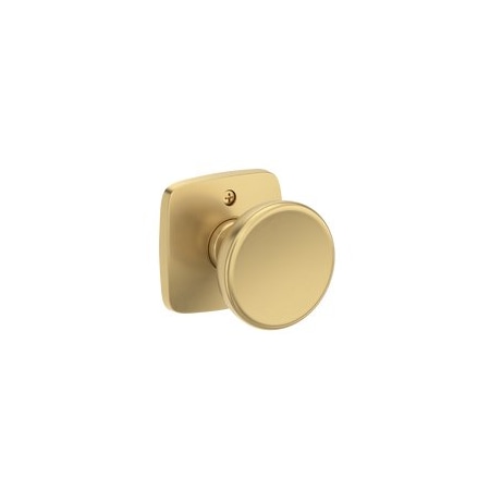 Baldwin Residential Door Knobs Half Dummy Reversible Lifetime Satin Brass HDSOLSFR044