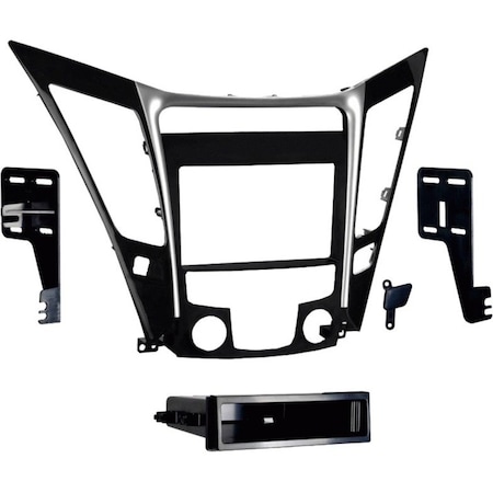 Metra 2011 Hyundai Sonata Din & Ddin Radio Installation Dash Kit, Man A/C 997342