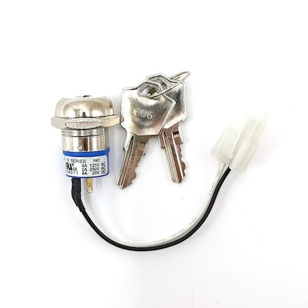 Liftcharger Acorn Brooks 120 / 130 Superglide Stairlift Key Switch with Plug and 2 Key SWAB130-2K