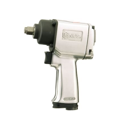 Genius Tools 1/2in Dr. Lightweight IMPACT WRENCH 400 FT-LB 400401