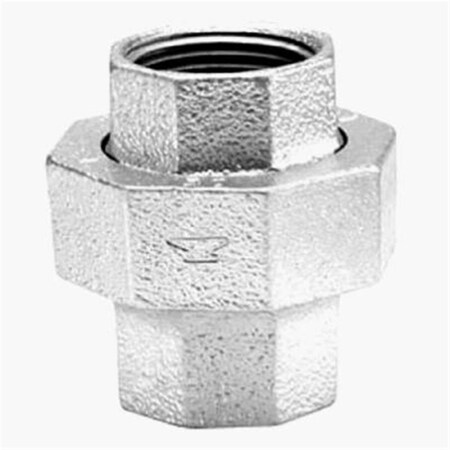 Homecare Products 8700163358 .38 in. Malleable Iron Pipe Fitting Galvanized Union HO577759