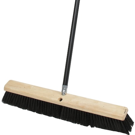 Do It Best 24'' W. x 60'' L. Metal Handle All-Purpose Push Broom 89501