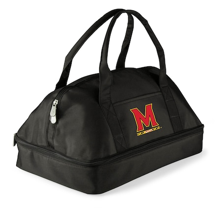 Picnic Time Family Of Brands NCAA Maryland Terrapins Potluck Casserole Carrier - Insulated Thermal Food Carrier 650-00-175-314-0