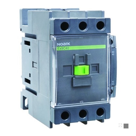 Noark Contactor - Ex9C - 50A - 120Vac (50/60Hz) - 3P (3NO) - 1NO+1NC aux. contacts EX9C5011G7