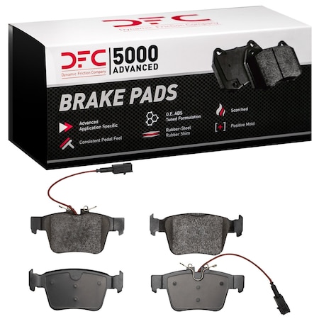Dfc 5000 Advanced Disc Brake Pad Set,  1551-1989-10