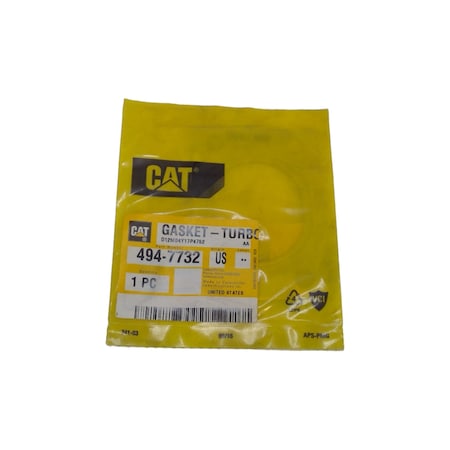 Caterpillar GASKET - TURBO, CATERPILLAR OEM 4947732 4947732