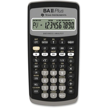Texas Instruments TI Bus Calculator BA-II-PLUS BA-II-PLUS