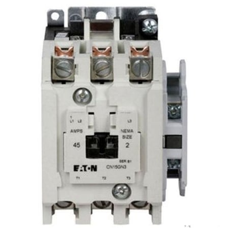 Eaton Definite Purpose Contactor, 24V DC, 3 P, Non-Reversing CN15GN3T4B