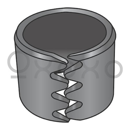 Oxoxo 1.87X1.5X2 Tension Bushing Type 3 6150 Spring Steel Through Hardened and Tempered Plain, 2PK 600031