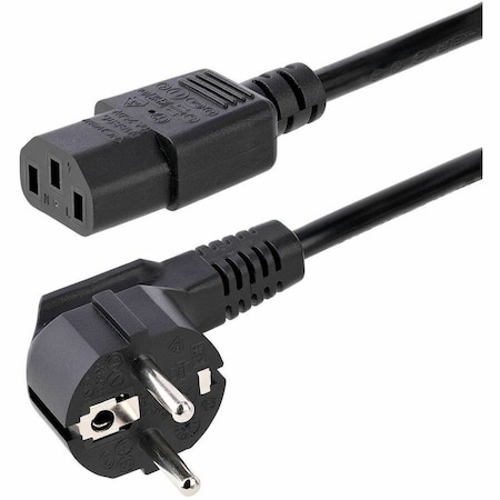 Startech.Com 2m Power Cord, EU Schuko to C13 Cable PXT101EUR