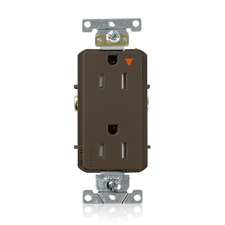 Leviton Dec Plus IG Dup 15A 125V TR Blue T1626-IGB