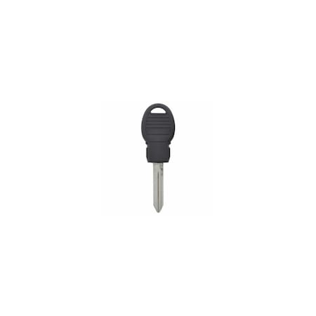 Keystart Chipkey Transponder Key Automotive Y170PT Double For Mopar Black/Silver 9977235