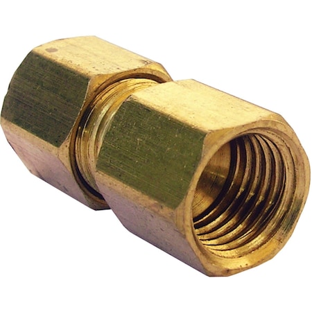 Westlake Pipe & Fittings 1/4'' Fx1/4'' C Brass Flare Adapter 17-6751