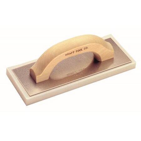 Kraft Tool Kraft Tools 12"x5"x1" Super Poly-Foam Float w/Wood Handle PL604