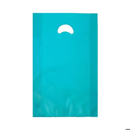 Revolution 12X3X18 High Density Plastic Bag - Teal, 500PK S08TL