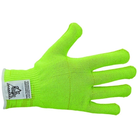Workhorse Color-Coded Cut-Resistant Hand Protection Gloves, FDA-Compliant, A8, 13 Gauge WH A513-YEL-SML