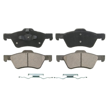 Wagner Brake QuickStop Front Disc Brake Pad Set Ceramic,  ZD1047