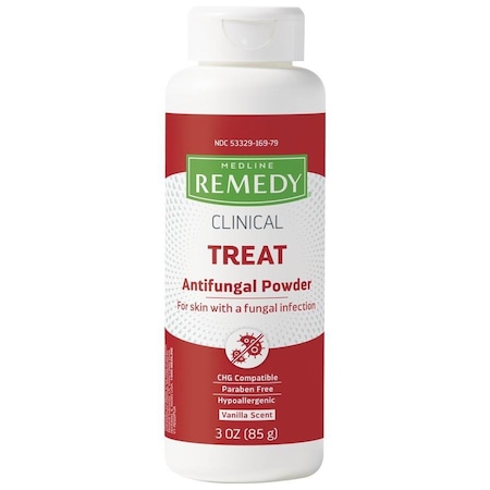 Medline Remedy Clinical Antifungal Powder, 3 oz., 12PK MSC092603