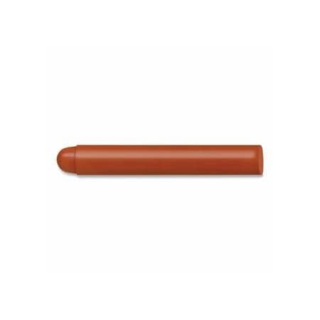 Markal ULTRASCAN Fluorescent GMR Marker, 11/16 in dia, 4.75 in L, Rust 13, 12 EA/BX, 12PK 434-82442