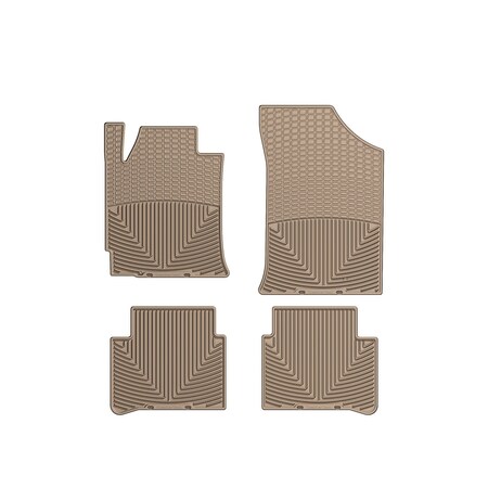 Weathertech Tan, Front and Rear All Weather Floor Mats W188TN-W209TN