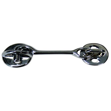 Newalthlete 2 in. Chrome Plated Brass Cabin Door Hook NE3694896