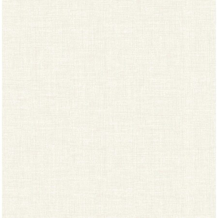 Advantage Wallis Off White Faux Linen Wallpaper 4025-82544