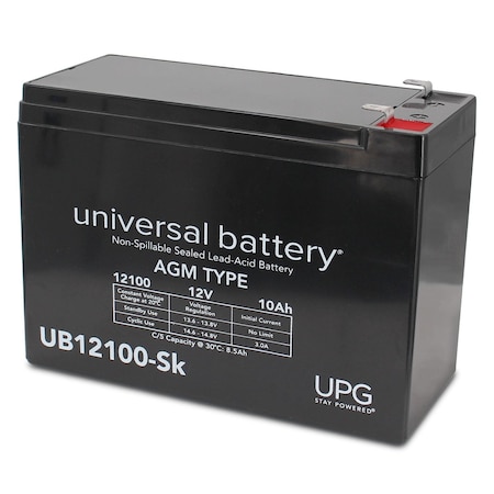 Upg Sealed Lead-Acid Battery, 12V, Lead Acid Chemistry D5719