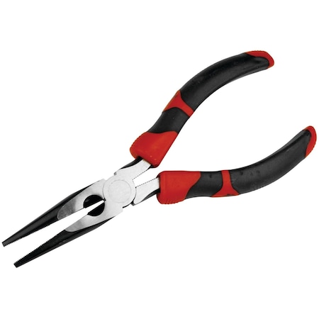 Perform Tool Pliers Long Nose; 6 In Length; NonReversible; Without Automatic Return; Chrome Vanadium Steel W30731