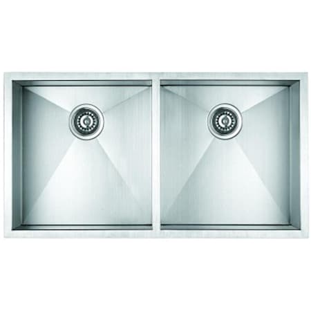 Sfc Zero Radius Undermount Single Bowl Kitchen Sink, 32 x 19 x 10 in. F3219D