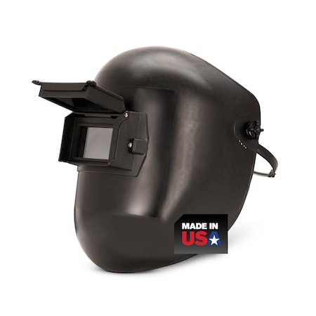 Jackson Safety Welding Helmet, Nylon, Green Lens 14303