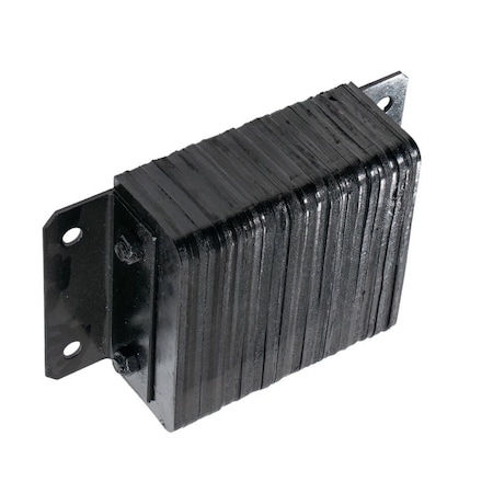 Mytee Products 14inx10inx4.5inViking Laminate Rubber Dock Bumper for Truck Loading Dock Protection DBLR-101445