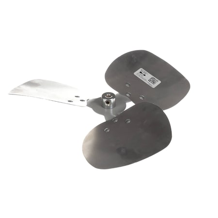 Heatcraft Fan Blade, 14in, 3 Blade, 5/16in Bore, 19 Degree Pitch, Clockwise R043759700