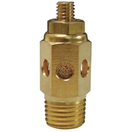 Dixon Speed Control Muffler, 3/8 in Port, 300 psi, 35 to 300DegF, 1-5/8 in OAL SCM38