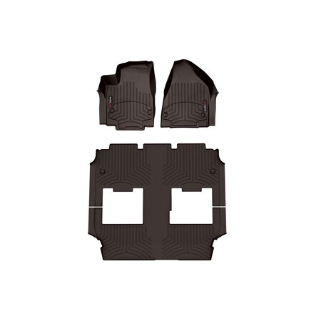 Weathertech Cocoa, Front and Rear Floorliners 4716621-479453