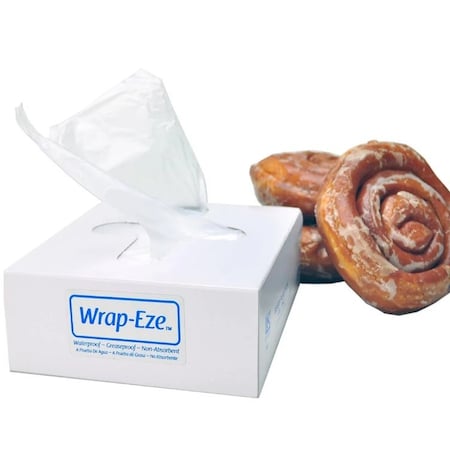 Lk Packaging Wrap-Eze Pop-Up Sheets High Density 6 x 10.75 0.45 Mil Clear K-6