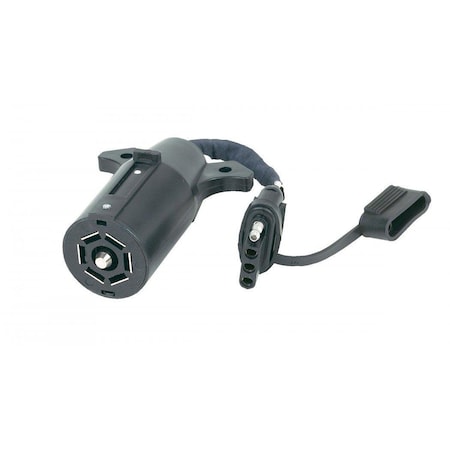 Hopkins 7 RV BLADE TO 4 FLAT (WITH FLEXIBLE WIRES) ADAPTER 47365