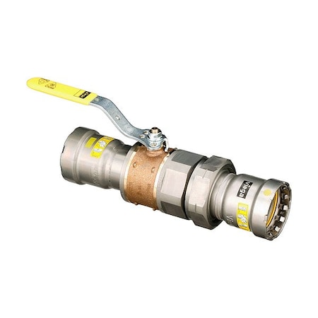 Viega Manual Two-Way Ball Valve, 9.57 in L 30710