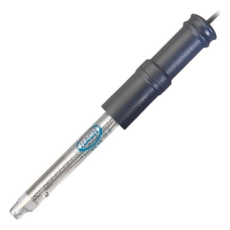 Hach Electrode, 1/2" Dia, 85 mm H, Polycarbonate LZW5055.97.0002