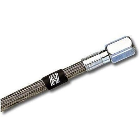 Kento Gear 12 in. Straight 3AN to 3AN Competition Brake Hose Assembly, Blue KE794224