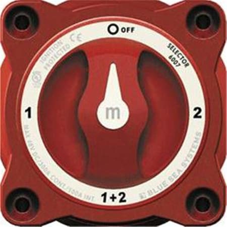 Blue Sea Systems Blue Sea  m-Series Mini Battery Switch Selector BL81701
