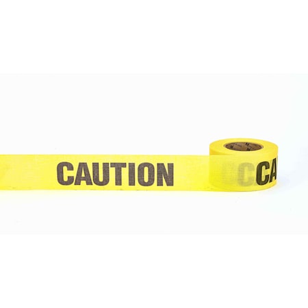 Mutual Industries REPULPABLE TAPE 3in CAUTION YELLOW, 20PK 17771-41-3000