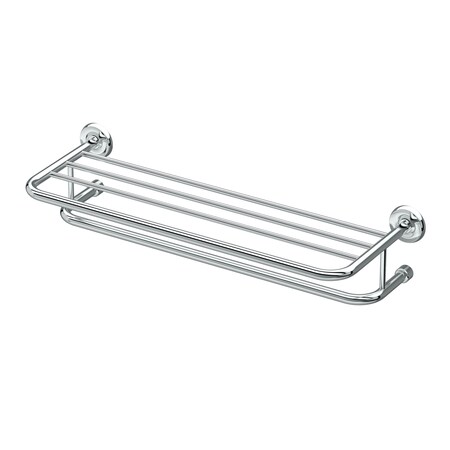 Gatco Designer II 24" Towel Rack, Chrome 5376