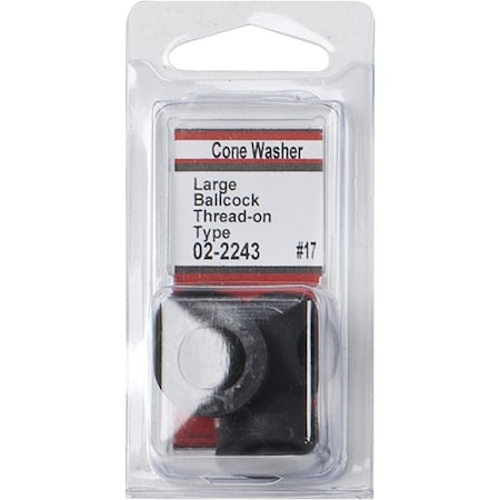 Westlake Pipe & Fittings No. 17 Cone Faucet Washer, 4 Ct. 2/1/2243