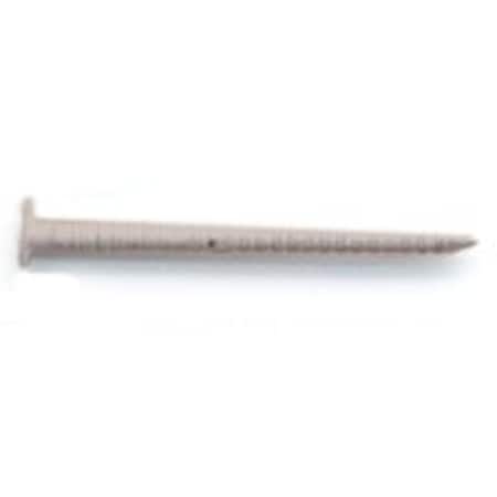 Maze Nails AT3-1-1/4-1177-BRN Trim Nail, Hand Drive, 1-1/4 in L, Aluminum, Flat Head, Smooth Shank, Brown, 1 lb AT31251177BRN