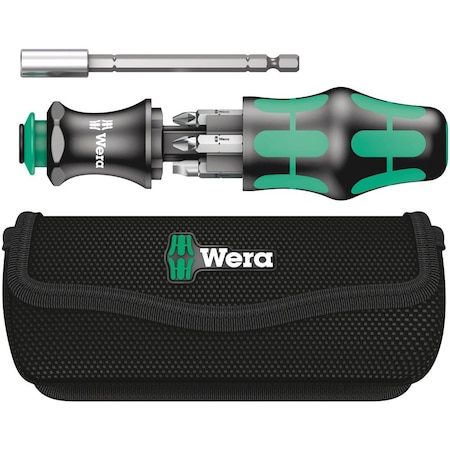 Wera Kraftform Kompakt 28 with pouch, 6 pieces 5134491001