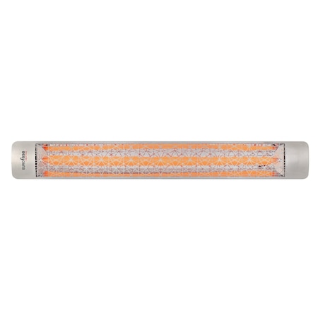 Eurofase 304 SS 61in Single Element 3000W 208V Heater, Stainless Steel, Astra Decor Plate EF30208S4
