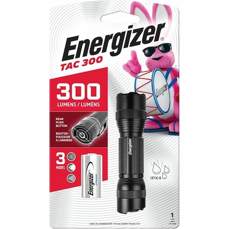 Energizer Flashlight, 3 Modes, Black, LED ENPMHT1L