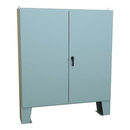 Hammond Handle Electrical Enclosure, 72 in H, 13 in D, 72 in W, 12, Steel 1422F12F